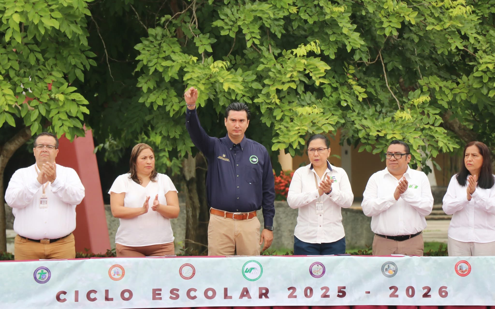 La Universidad Tecnolgica de la Huasteca Hidalguense llev a cabo la declaratoria inaugural del ciclo escolar 2025 - 2026